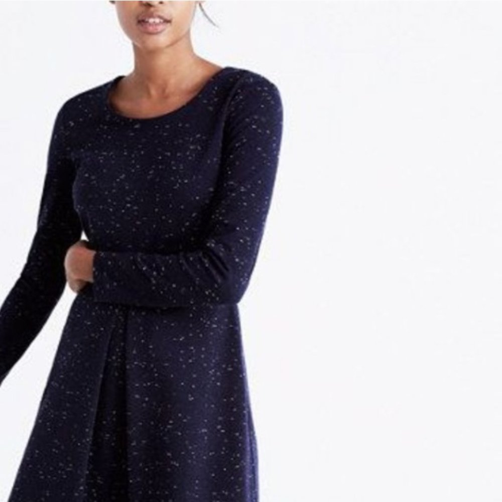 Madewell Concept Dress Navy Blue Size 2